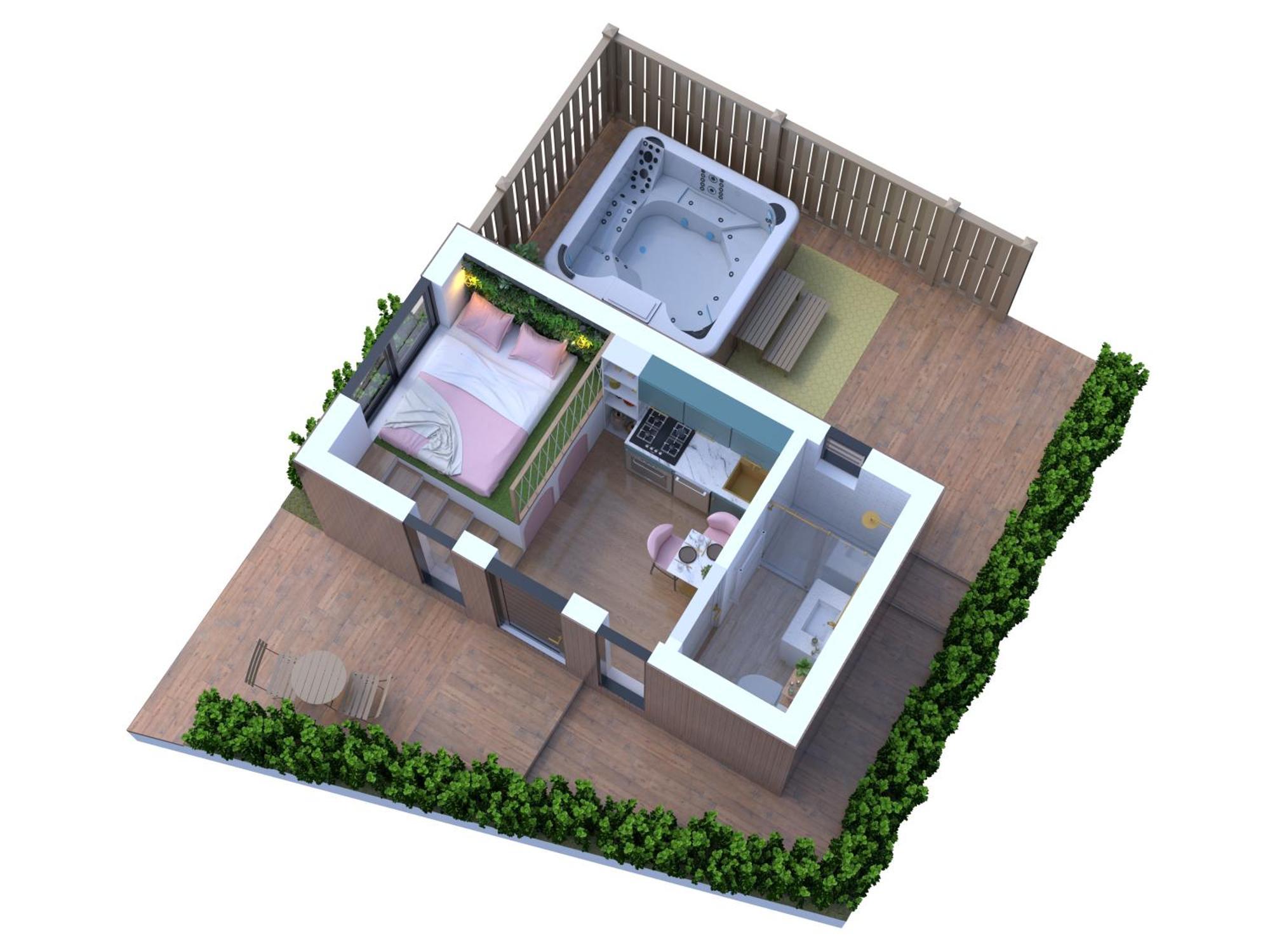 Studio Les 2 Fees - Jacuzzi - Deco Feerique Montfort-sur-Meu ภายนอก รูปภาพ